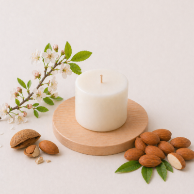 Recharge bougie éclats d'amande